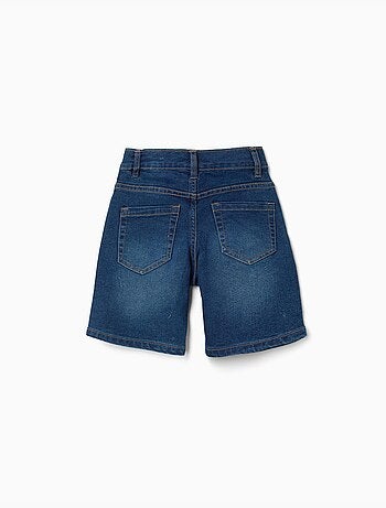 Bermudas midi vaqueras con cinco bolsillos