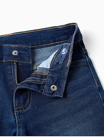 Bermudas midi vaqueras con cinco bolsillos