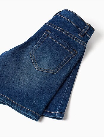 Bermudas midi vaqueras con cinco bolsillos