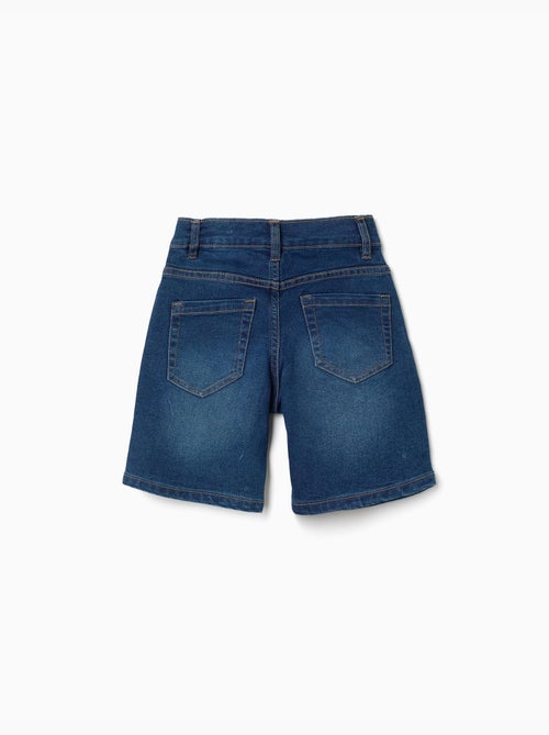 Bermudas midi vaqueras con cinco bolsillos - Kiabi