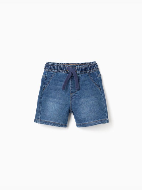 Bermudas midi vaqueras con cordón - Kiabi