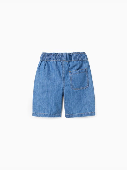 Bermudas midi vaqueras con cordón - Kiabi