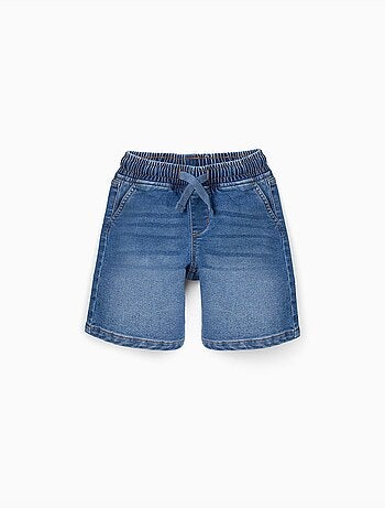 Bermudas midi vaqueras con cordón