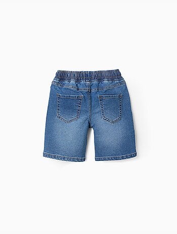 Bermudas midi vaqueras con cordón