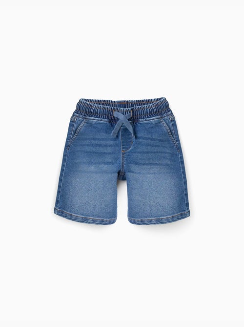 Bermudas midi vaqueras con cordón - Kiabi