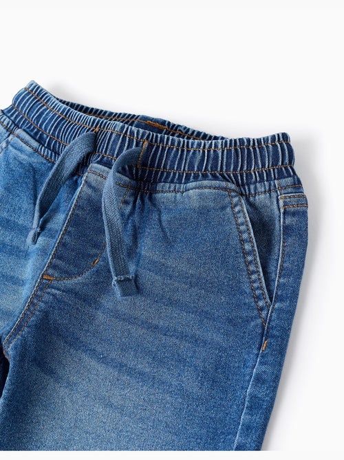 Bermudas midi vaqueras con cordón - Kiabi