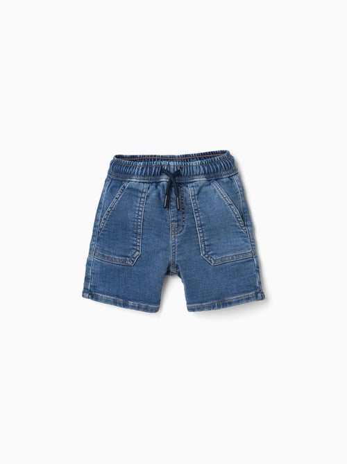 Bermudas midi vaqueras con cordón - Kiabi