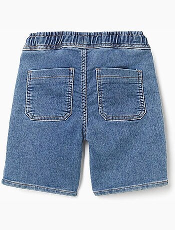 Bermudas midi vaqueras con cordón