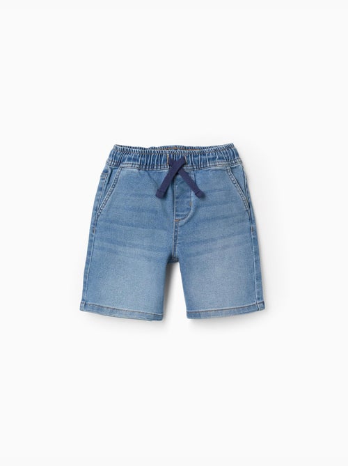 Bermudas midi vaqueras con cordón - Kiabi