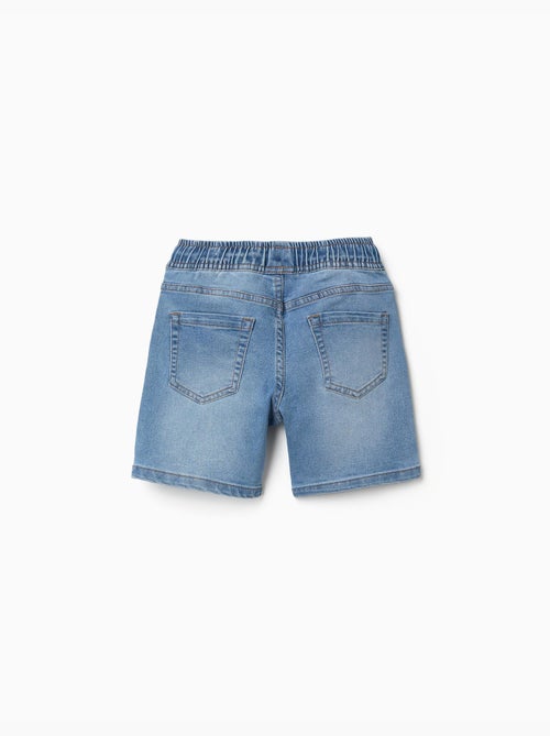 Bermudas midi vaqueras con cordón - Kiabi