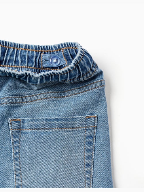 Bermudas midi vaqueras con cordón - Kiabi
