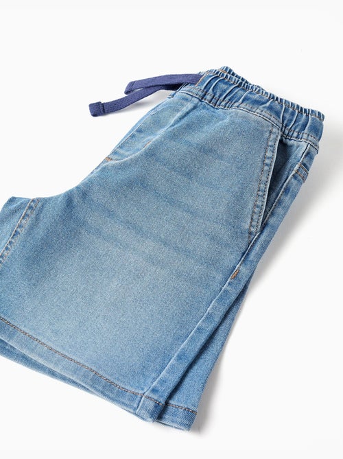 Bermudas midi vaqueras con cordón - Kiabi Bermudas midi vaqueras con cordón - Kiabi