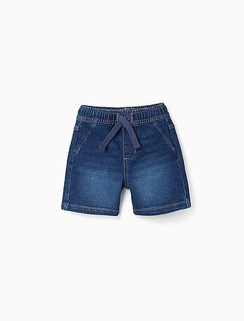 Bermudas midi vaqueras con cordón