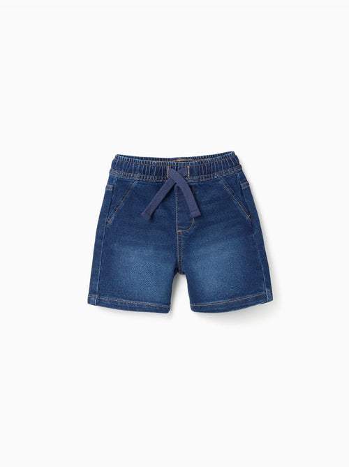 Bermudas midi vaqueras con cordón - Kiabi