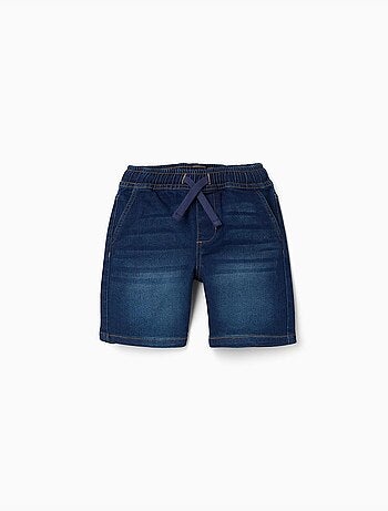 Bermudas midi vaqueras con cordón