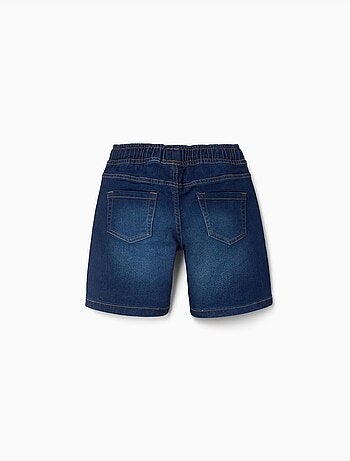 Bermudas midi vaqueras con cordón
