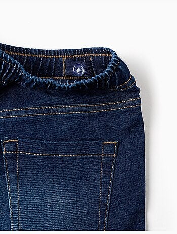 Bermudas midi vaqueras con cordón
