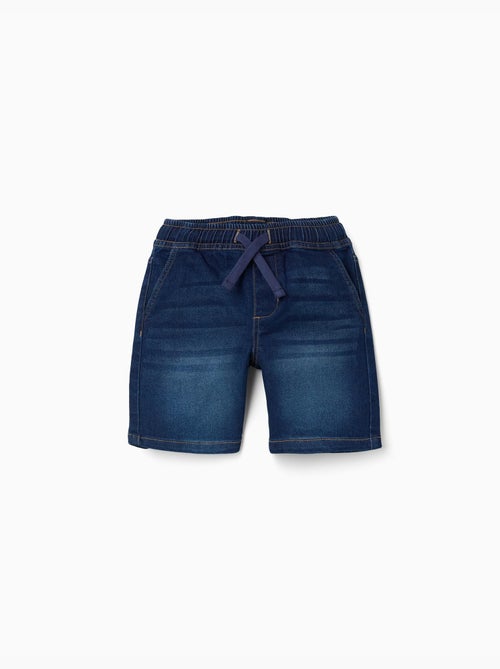 Bermudas midi vaqueras con cordón - Kiabi