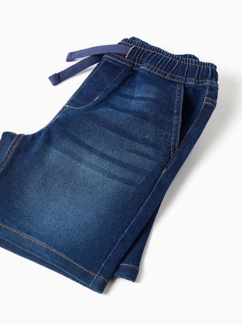 Bermudas midi vaqueras con cordón - Kiabi