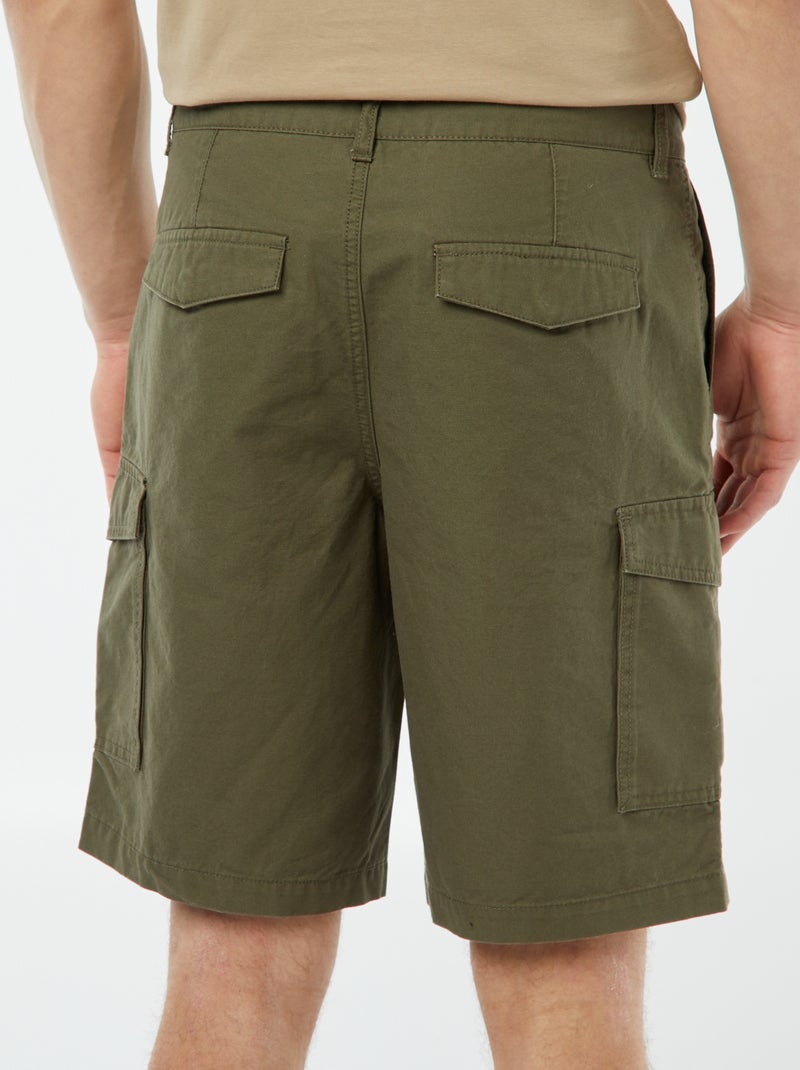 Bermudas multibolsillos KAKI - Kiabi