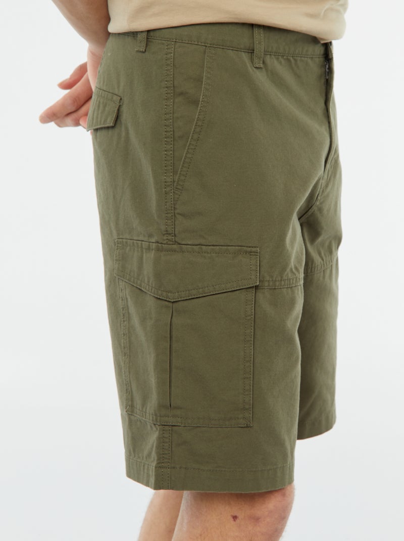 Bermudas multibolsillos KAKI - Kiabi