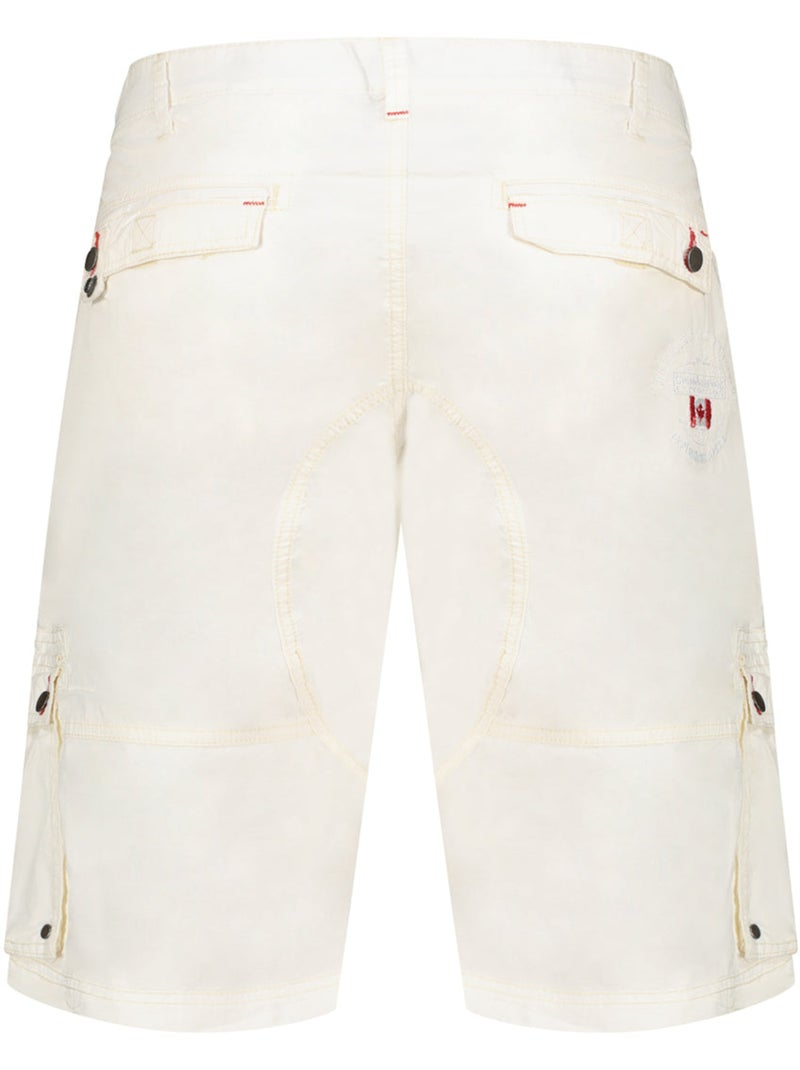 Bermudas palmdeak – canadian peak Blanco - Kiabi