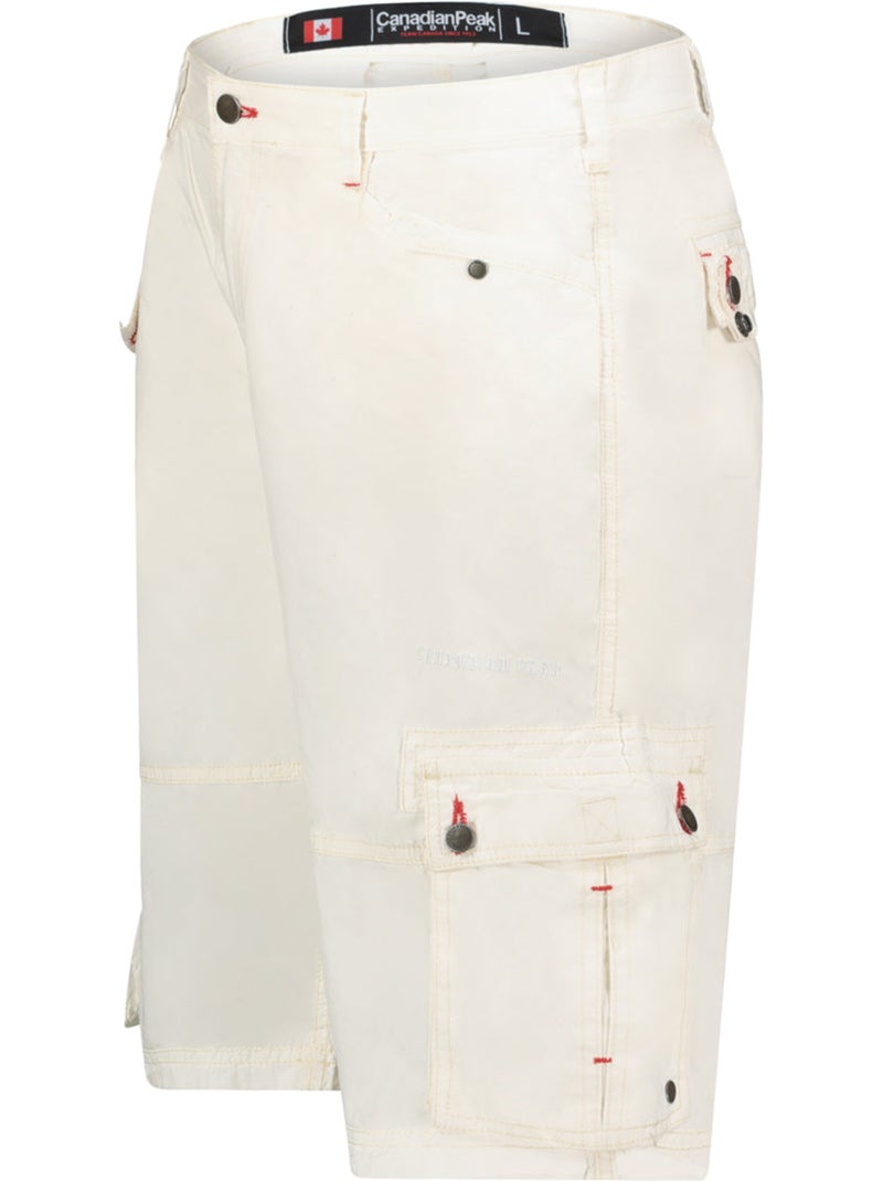 Bermudas palmdeak – canadian peak Blanco - Kiabi