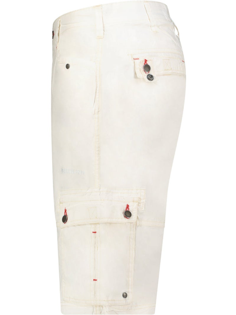 Bermudas palmdeak – canadian peak Blanco - Kiabi