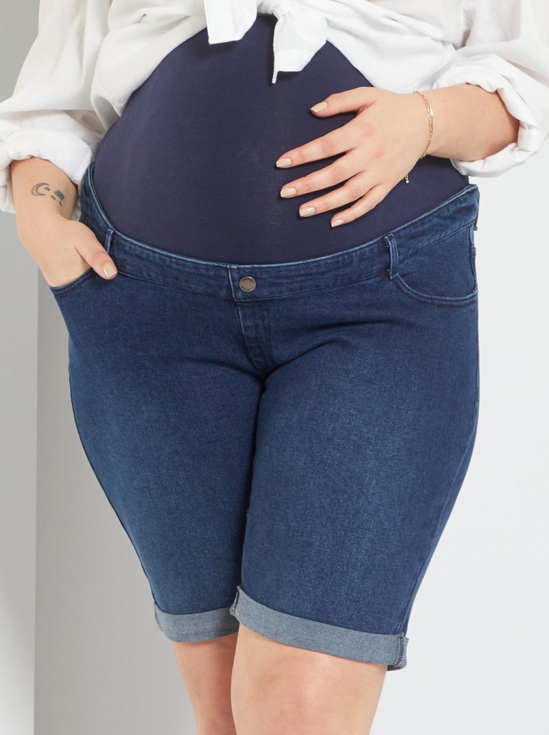 Bermudas premamá AZUL - Kiabi