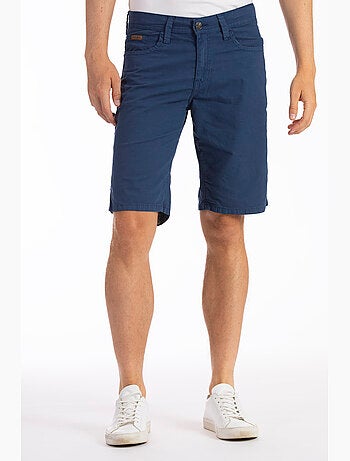 Bermudas relajadas de lona de algodón de corte recto GENESYX