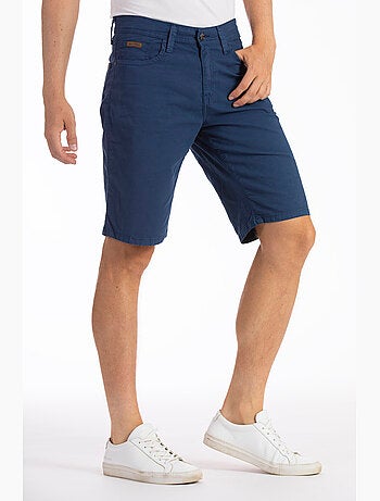 Bermudas relajadas de lona de algodón de corte recto GENESYX