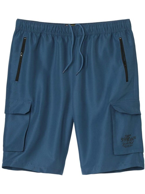 Bermudas relax de microfibra multibolsillos - Kiabi Bermudas relax de microfibra multibolsillos - Kiabi