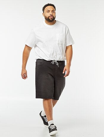 Bermudas slim vaqueras elásticas