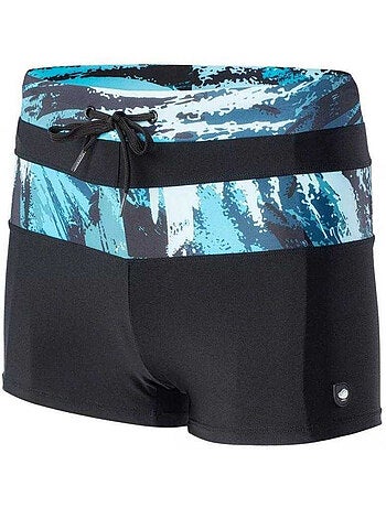 Bermudas tahu diseño panel en contraste para hombre - aquawave