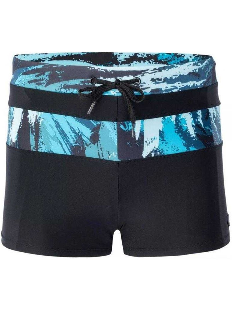 Bermudas tahu diseño panel en contraste para hombre - aquawave Negro Azul - Kiabi