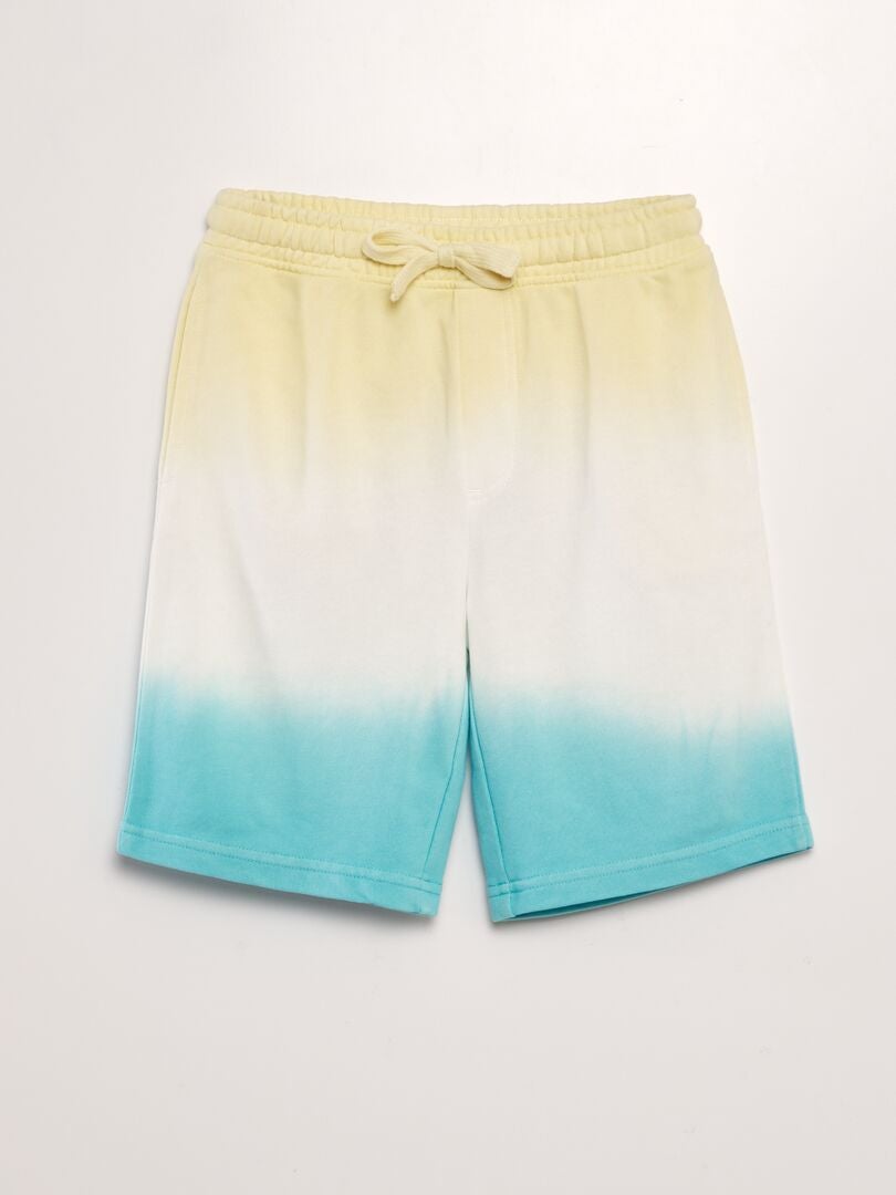 Bermudas Tie Dye Amarillo Kiabi