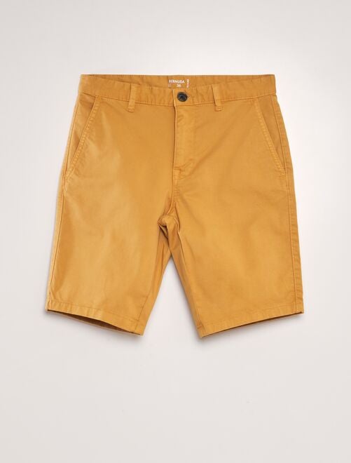 Bermudas y pantalones cortos para hombre - amarillo - Kiabi