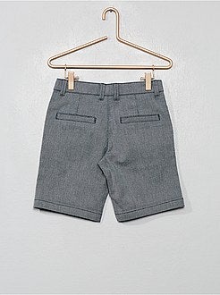 Bermudas tipo chino con micromotivos - Kiabi