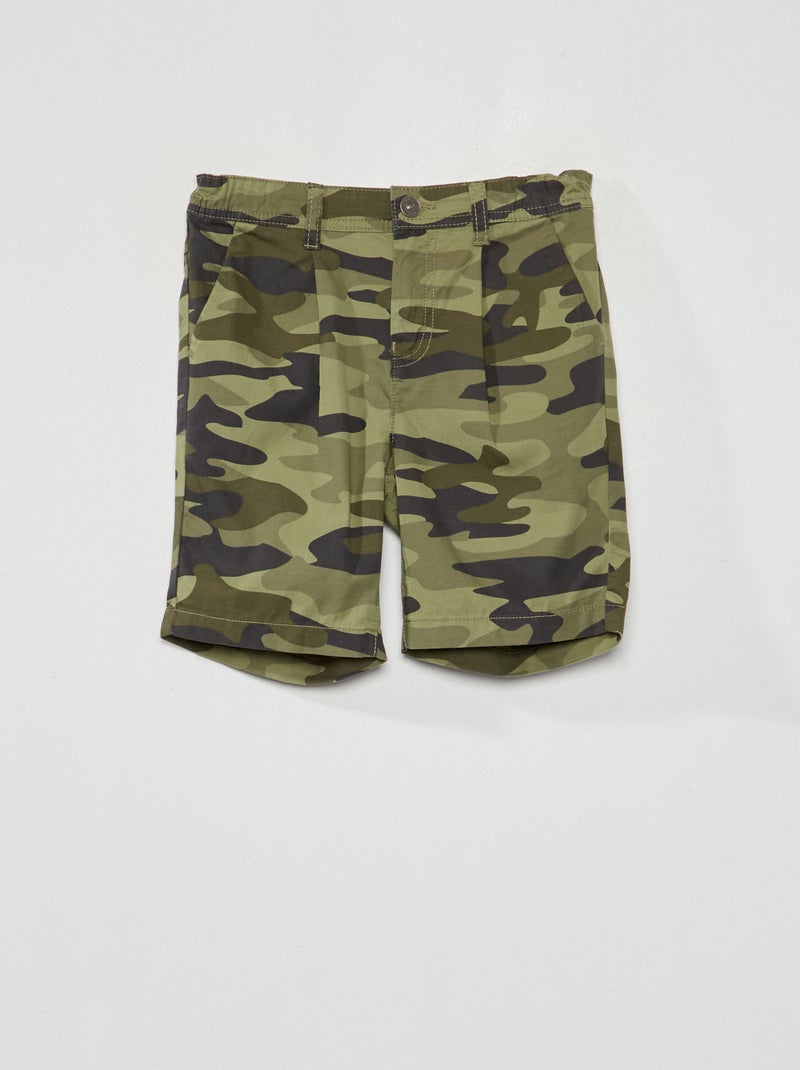 Bermudas tipo chino KAKI - Kiabi