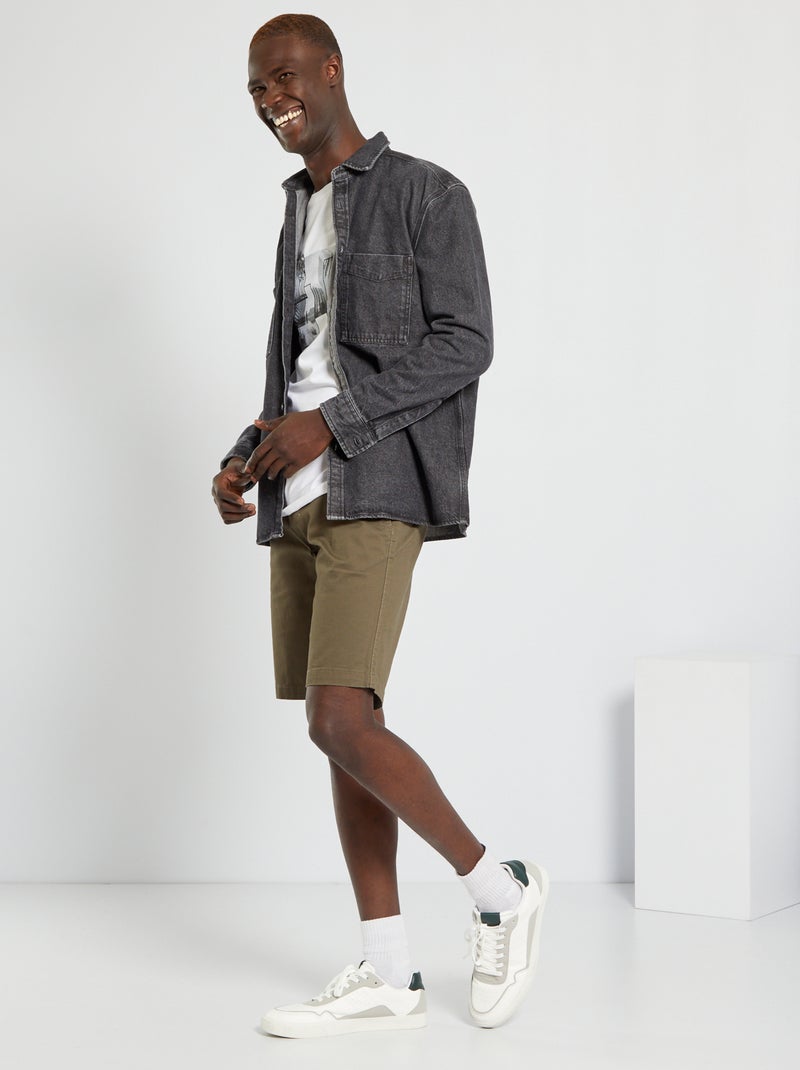 Bermudas tipo chino KAKI - Kiabi