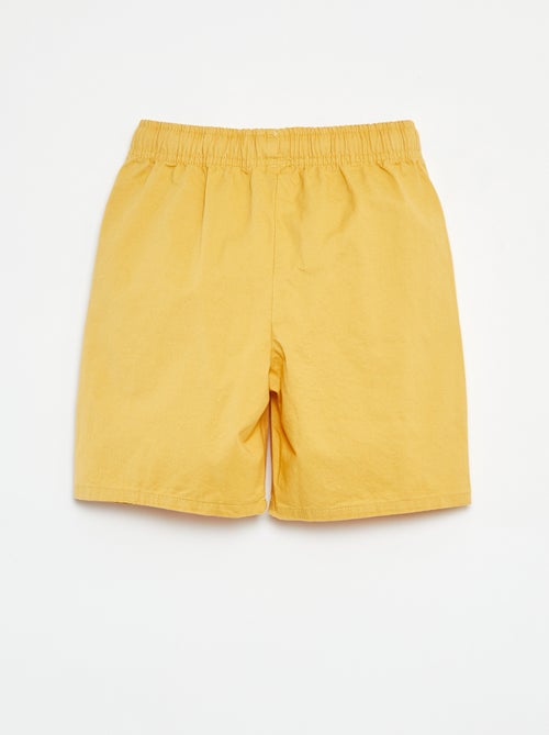 Bermudas tipo chino lisas - Kiabi