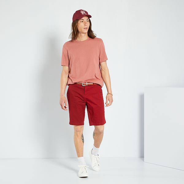 Ternua Bermuda Trekking Torlok Whales Grey Gris Rojo Hombre