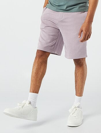 Bermudas tipo jogging lisas