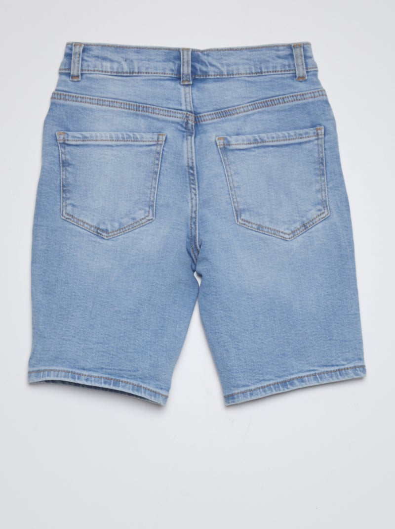Bermudas vaqueras AZUL - Kiabi