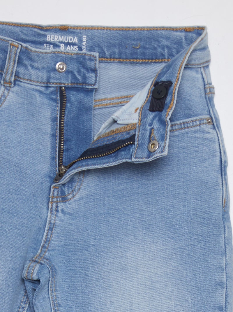 Bermudas vaqueras AZUL - Kiabi