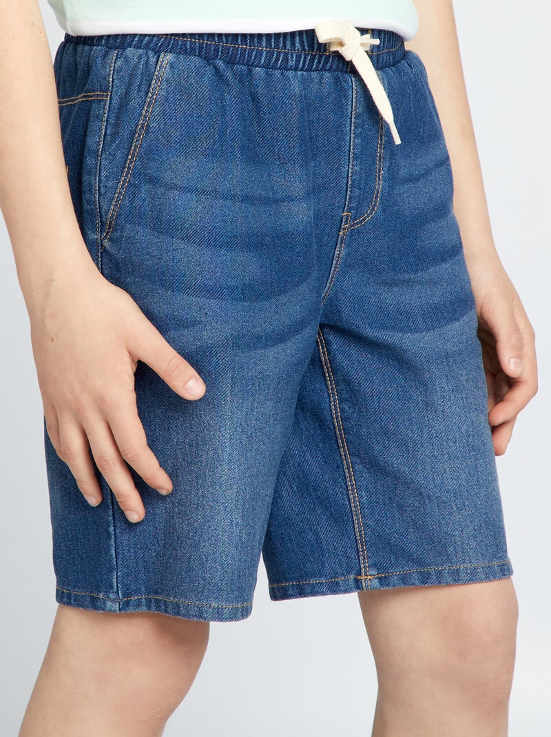 Bermudas vaqueras AZUL - Kiabi
