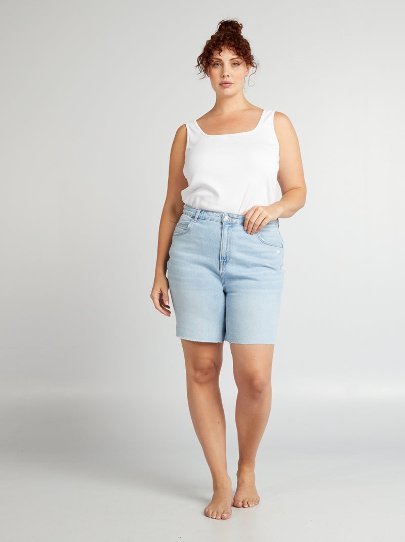 Bermudas vaqueras AZUL - Kiabi