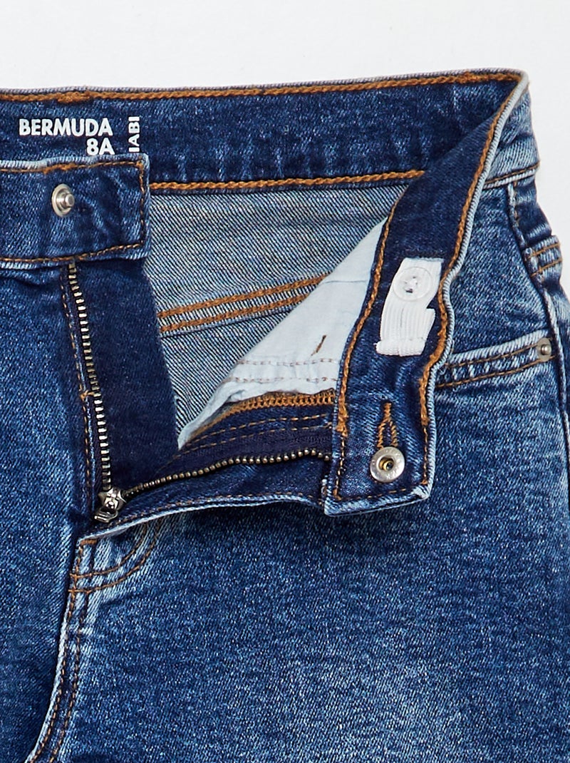 Bermudas vaqueras AZUL - Kiabi