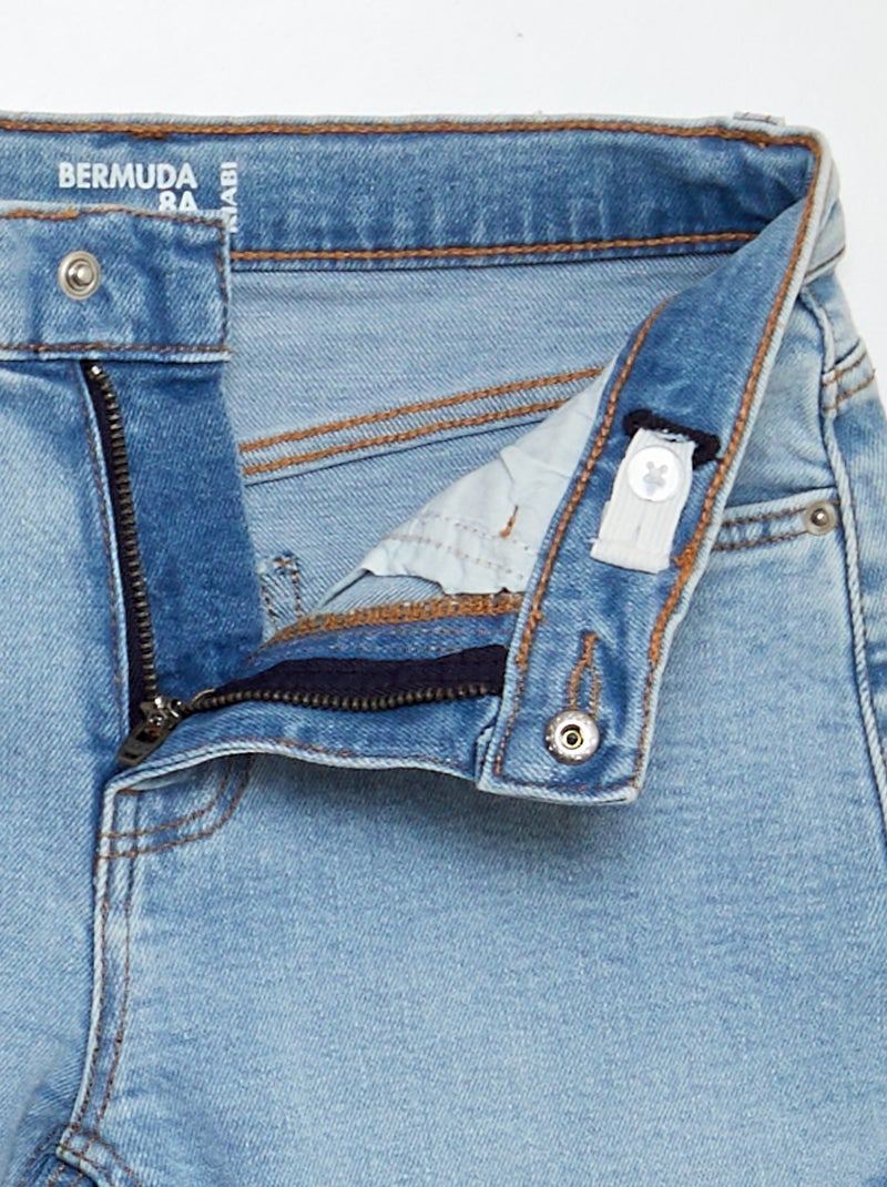 Bermudas vaqueras AZUL - Kiabi