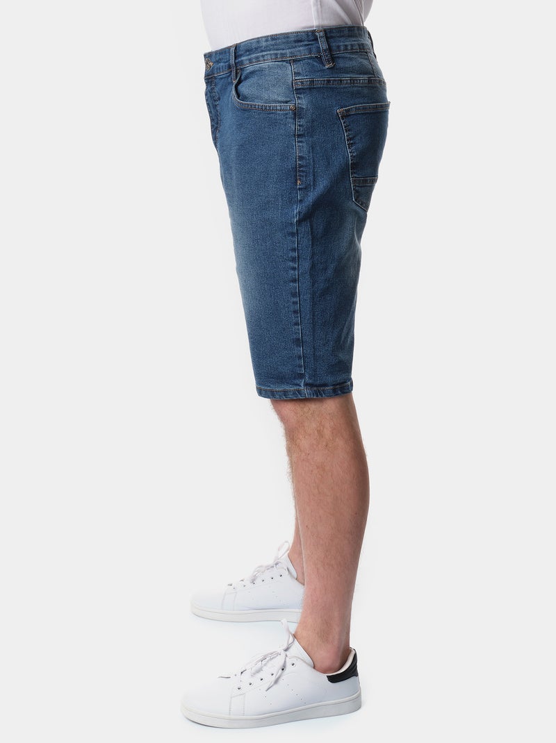 Bermudas vaqueras Azul oscuro - Kiabi